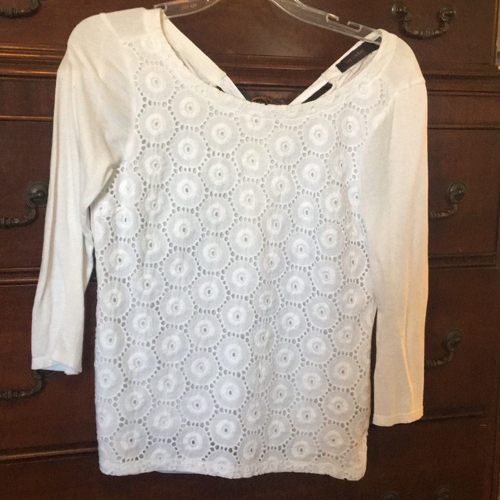 Tie back long sleeves detailed blouse